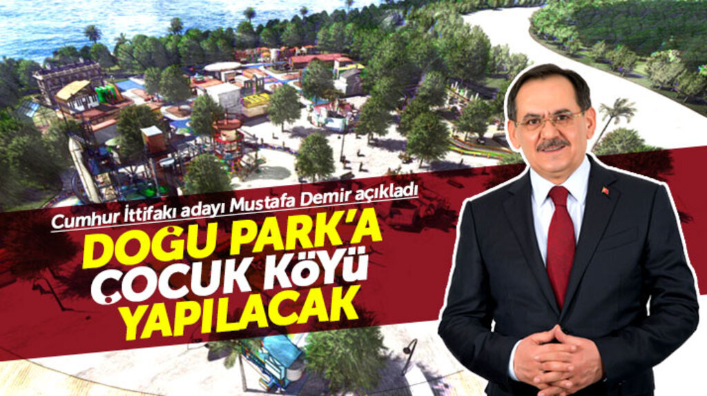 Cumhur İttifakı Samsun adayı Mustafa Demir Çocuk Köyü projesi hakkında bilgi verdi