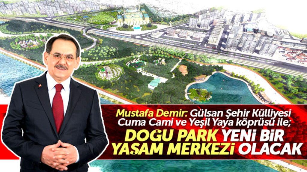 Samsun Büyükşehir adayı Mustafa Demir: Doğu Park yeni bir yaşam merkezi olacak 