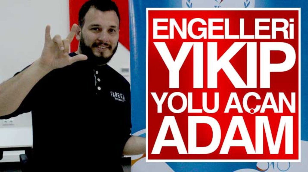 Samsun'da işitme engelli sporcu Onur Kayıhan'ın başarı hikayesi