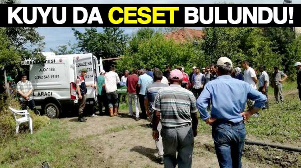 Samsun'un Bafra ilçesinde zihinsel engelli kadının cesedi kuyuda bulundu