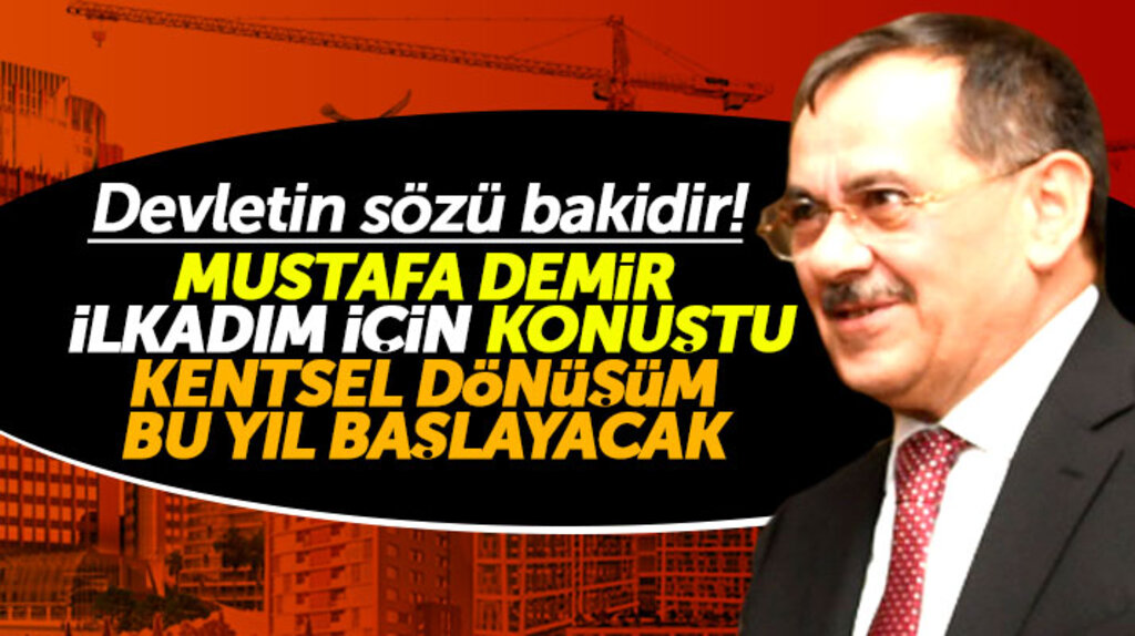Samsun Büyükşehir Belediye Başkanı Demir açıkladı! İlkadım'da kentsel dönüşüm başlayacak