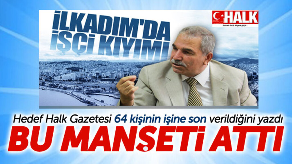 Samsun-İlkadım Belediyesinde 64 kişi işten çıkartıldı, AK Partili işçiler çöpe sürüldü iddiası