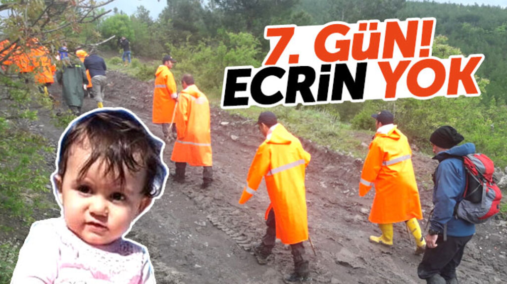 Samsun Vezirköprü'de aranan kayıp Ecrin Kurnaz 7'inci günde de bulunamadı