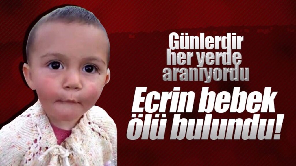 Samsun Vezirköprü'de kaybolan Ecrin Kurnaz'ın cesedi bulundu 