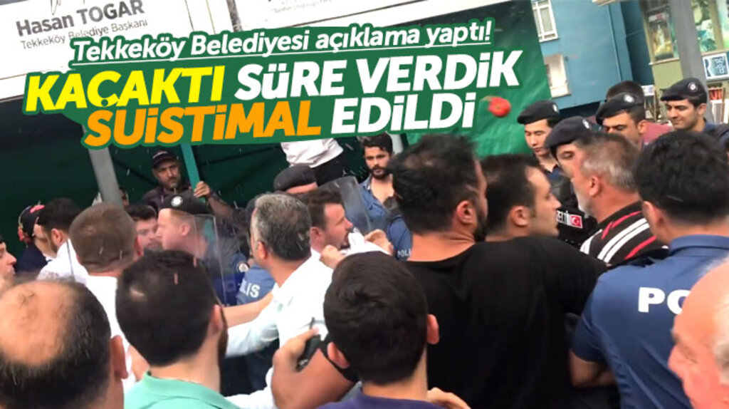 Samsun'da olaylı mühürleme olayı ile ilgili Tekkeköy Belediyesi açıklama yaptı