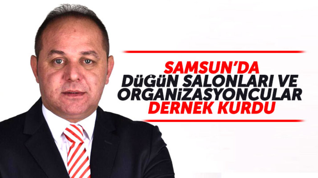 Aykut Çepni Samsun Düğün Salonları ve Organizasyon İşletmecileri Derneği Başkanı oldu
