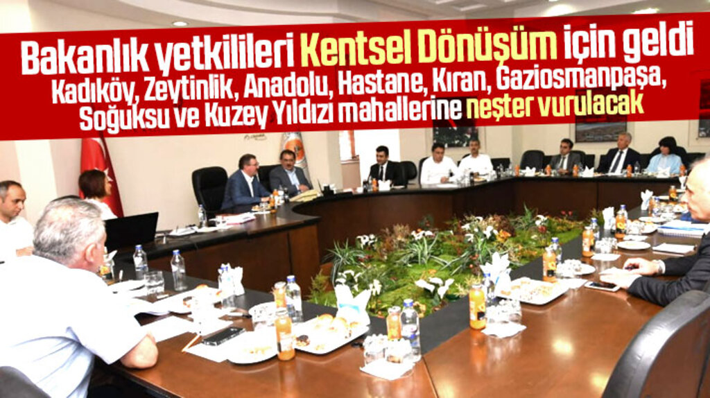 Samsun'da o mahallelere kentsel dönüşüm neşteri vurulacak