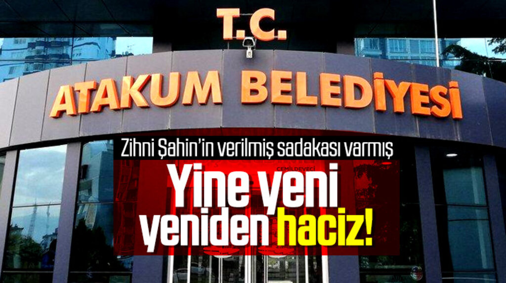 Samsun'da Atakum Belediyesine yine yeni yeniden haciz memurları gitti 