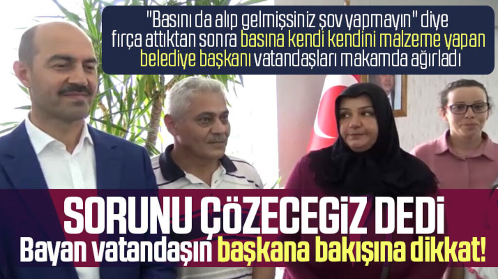 Terme Belediye Başkanı Kılıç, şov yapmayın dediği vatandaşlara yol sorununu çözeceklerini açıkladı