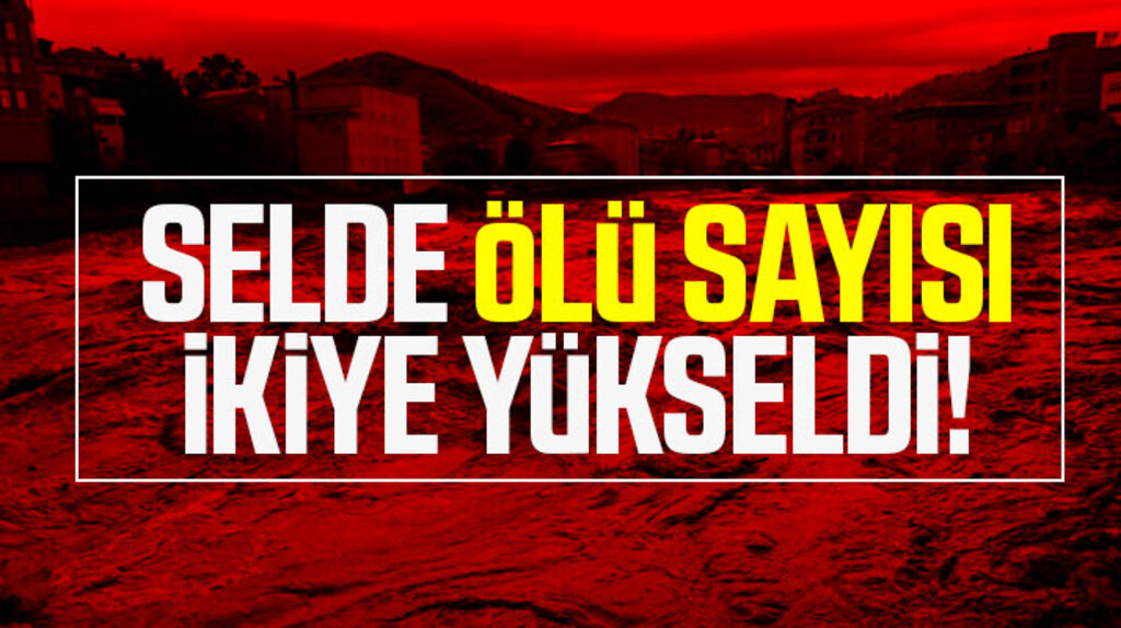 Samsun'un Salıpazarı ilçesinde yaşanan selde ölü sayısı 2'ye yükseldi