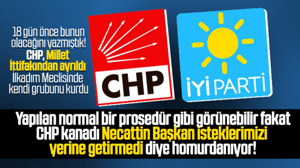 İlkadım Belediyesi Meclisinde CHP'li üyeler İYi Parti'den istifa edip kendi grubunu kurdu