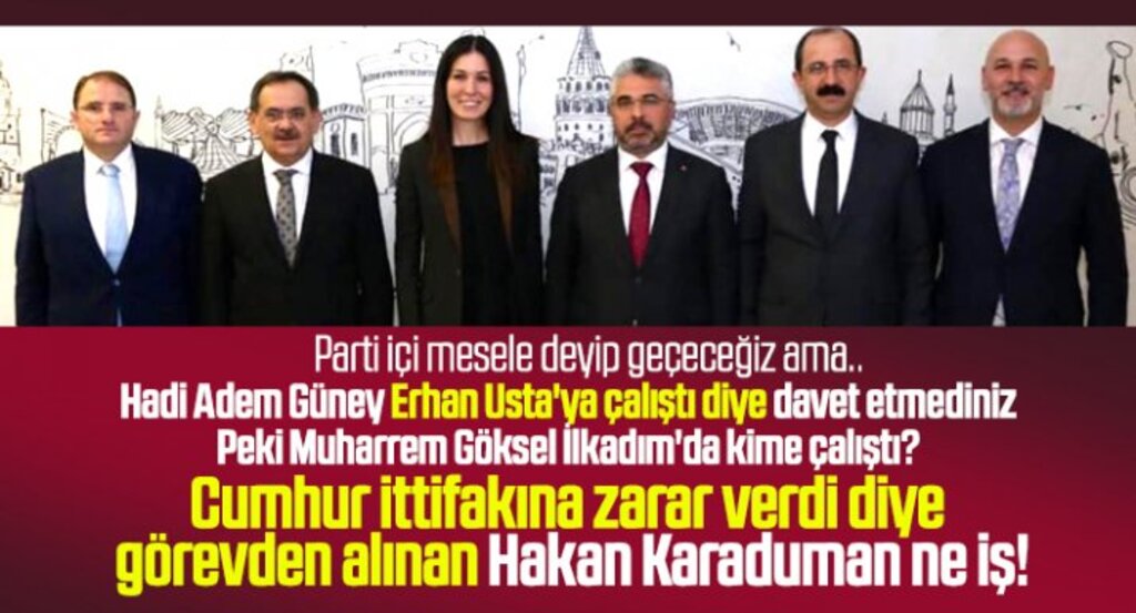 Samsun AK Parti'de ki davet krizi, seçim sürecinde karşı adaya çalışma iddialarını alevlendirdi