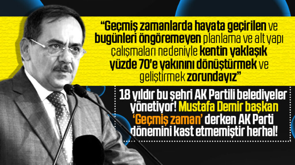 Samsun'un bugününü göremeyen planlama ve alt yapı çalışmaları yapılmış