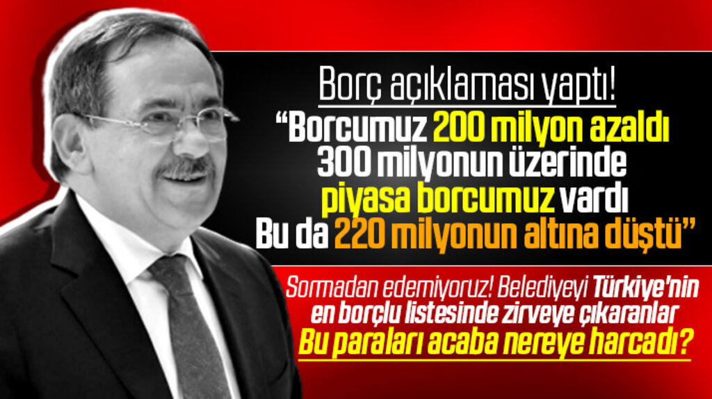 Samsun Büyükşehir Belediyesinin Nisan ayından bu yana borcu 200 milyon TL azaldı