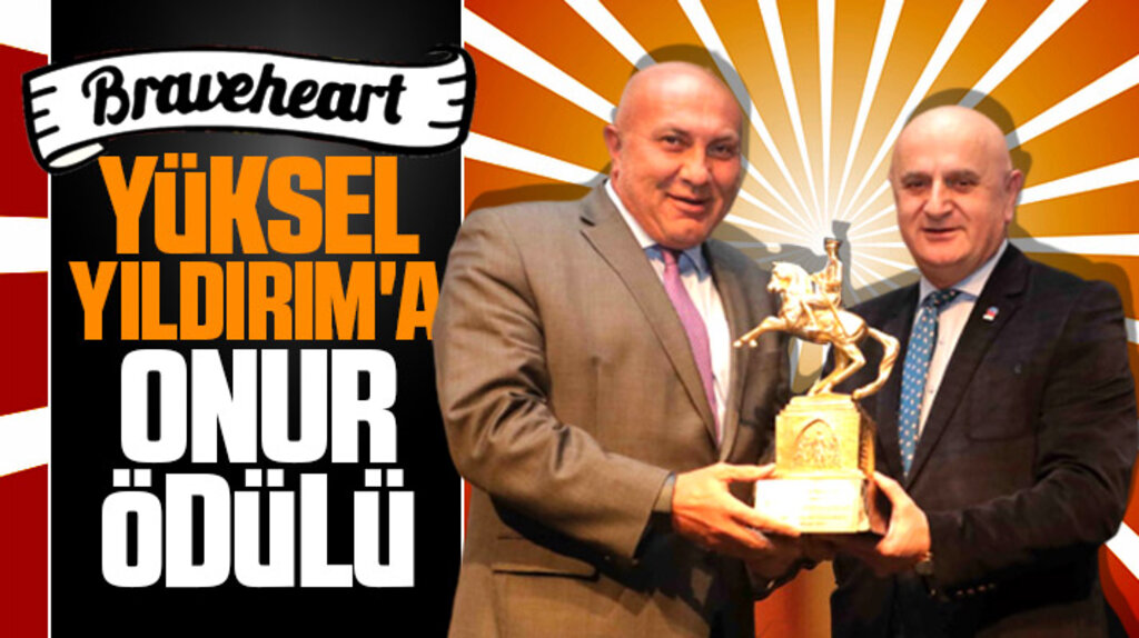 Yüksel Yıldırım'a 10 Ocak Çalışan Gazeteciler Gününde onur ödülü verildi
