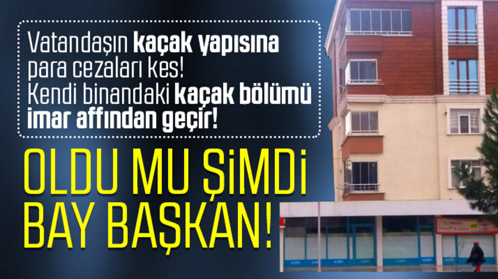 Tekkeköy Belediye Başkanı Togar kaçak binası için imar affından yararlandı