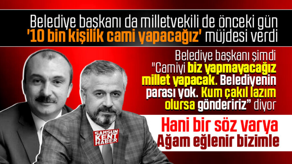 Samsun'un Bafra ilçesine yapılacağı açıklanan 10 bin kişilik cami tartışma çıkarttı