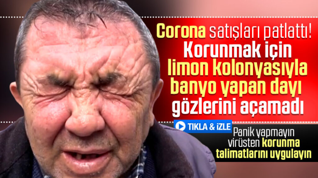 Samsun'da Korona yüzünden kolonya satışları patladı! Corona'dan korunma yolları
