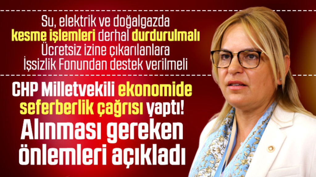 Neslihan Hancıoğlu Korona Virüs nedeniyle ekonomide seferberlik çağrısı yaptı