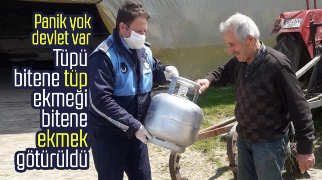 Samsun'da sokağa çıkma yasağında ihtiyaç sahiplerine devlet sahip çıktı