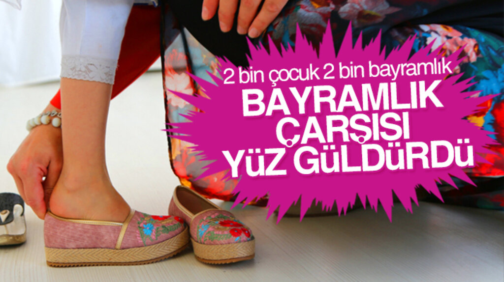 Samsun'un Atakum ilçesinde açılan Bayramlık Çarşısı yüz güldürdü