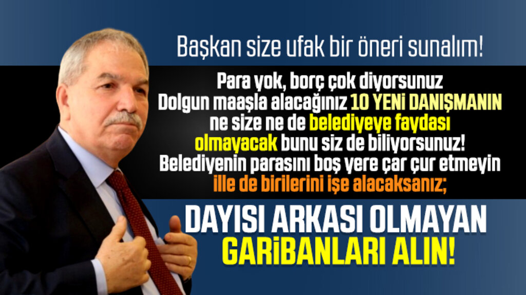 Necattin Demirtaş İlkadım Belediyesine 10 yeni danışman alacak iddiası