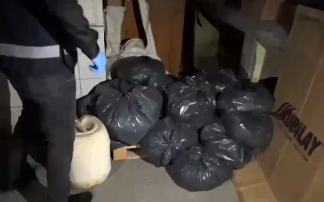 Samsun'da nüfusu 59 bin olan ilçede, 44 bin 800 hap yakalandı!